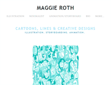 Tablet Screenshot of maggieroth.com